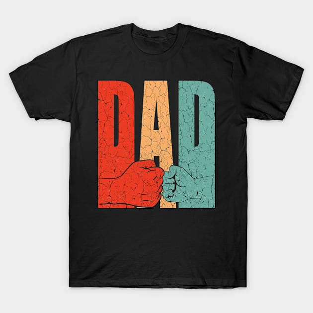 Dad Daddy Son Daughter T-Shirt by POS